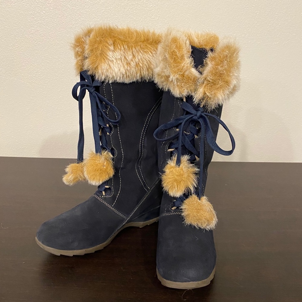 Sporto Women’s Lucy Winter Boots Fur-trimmed